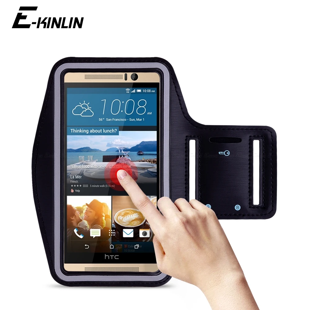الرياضة تشغيل الدراجات رياضة غطاء حامل الهاتف حقيبة ل HTC واحد X10 X9 A9s A9 S9 M9s M9 M8s M8 M7 مصغرة M4 E8 E9 زائد الذراع حالة الفرقة