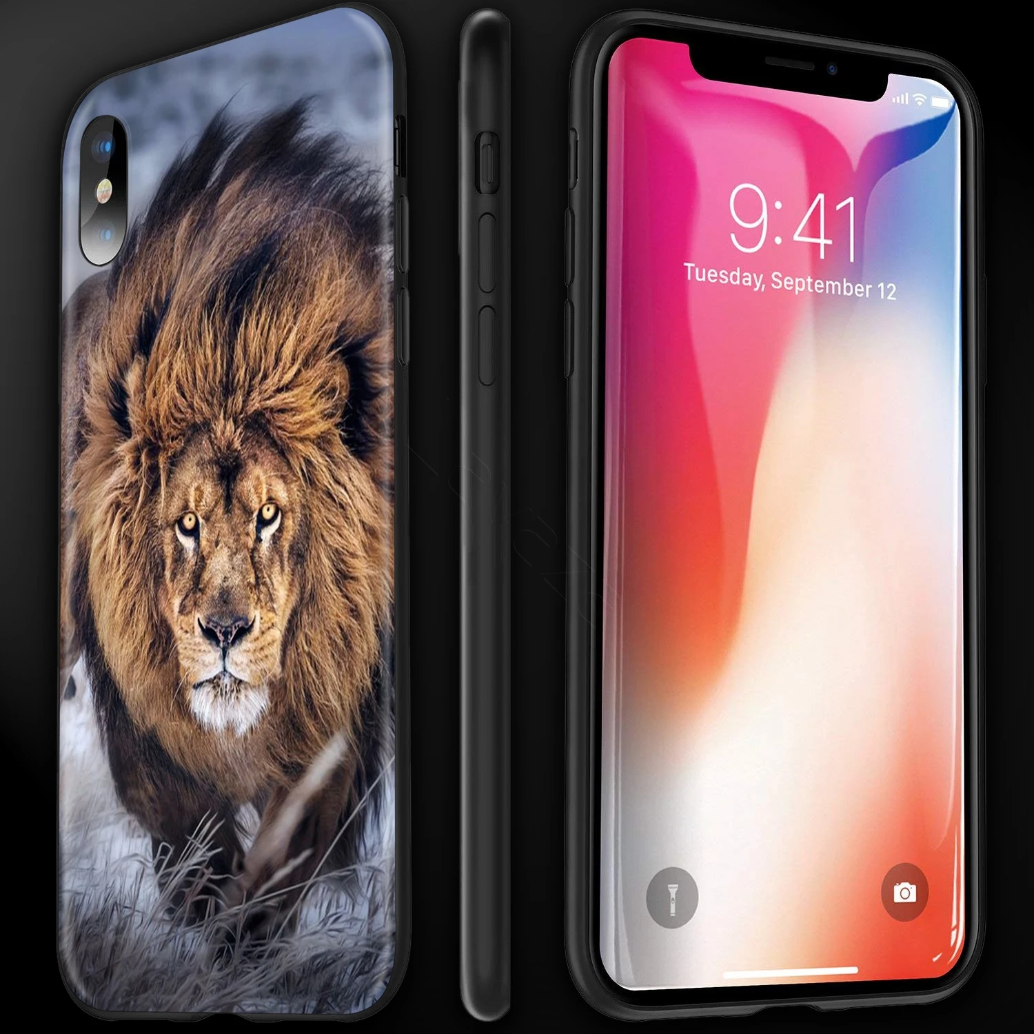 Чехол Lavaza с животными и львом для iPhone 12 mini 11 Pro XS Max XR X 8 7 6 6S Plus 5 5s se|Бамперы| |