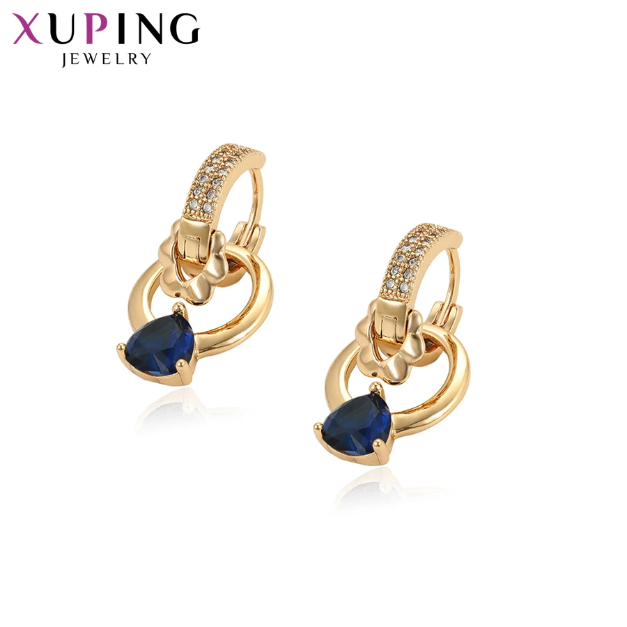 

Xuping Earings Fashion Jewelry For Women Simple Cute Drop Earrings Wholesale Wedding Christmas Gifts S110,8-96833