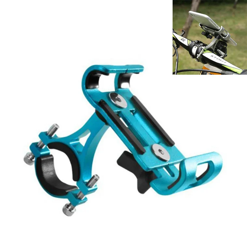 

Bicycle Aluminum Mobile Phone Holder 360 Degree Rotation Riding Navigation Bracket Electric Car Mobile Phone Holder Bike Tools