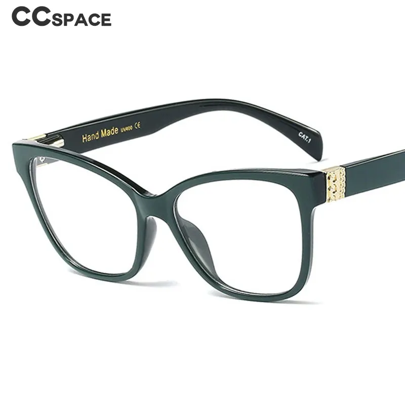 Ретро квадратные очки кошачий глаз, оправа для мужчин и женщин, оптические модные компьютерные очки 45923