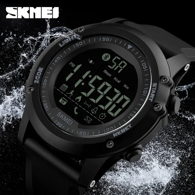 SKMEI Outdoor Sports Smart Watch Men Pedometer Shock Water Proof Digital Wristwa SKMEI Outdoor Sports Smart Watch Men Pedometer Shock Water Proof Digital Wristwa
