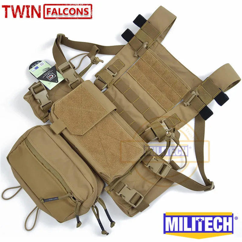 MILITECH TW Delustering MFC 2,0 CB набор CQC RRV MOLLE MK3 душистый нагрудный Риг военный боевой штурмовой тактический охотничий жилет