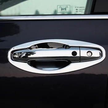 

For Honda Odyssey 2015 2016 accessories ABS Plastic Chrome Car Styling Door protector handle Bowl frame Cover Trim sticker