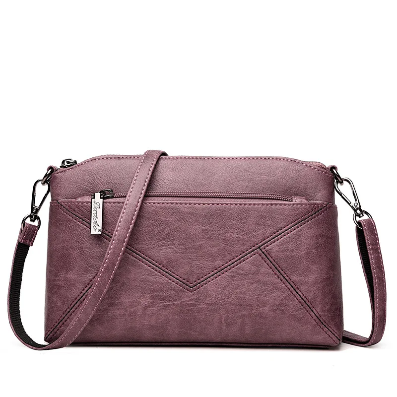 

Vintage Shoulder CrossBody Bags Ladies Messenger Bag Fashion Patchwork Women Clutche Bag Women's Genuine Leather Handbags