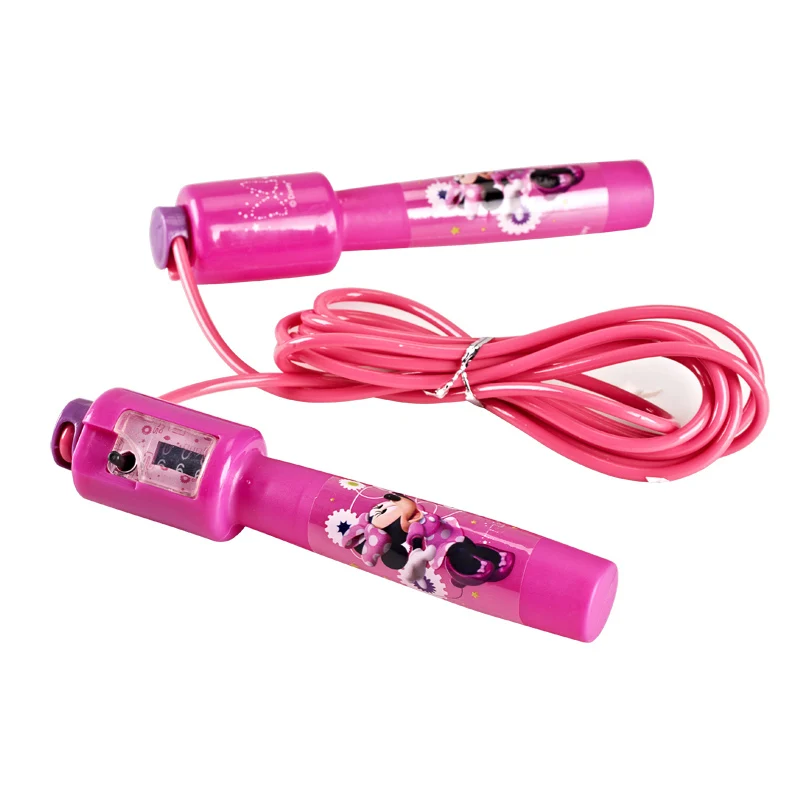 DISNEY Mickey mouse Electronic Counting Ship Jump Rope Kid Cartoon Fitness Exercise Workout Gym Adjustable Skipping For Children (2)