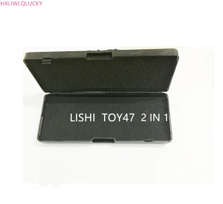 

HXLIWLQLUCKY new arrival car repair tools LISHI TOY47 2 in 1 lishi tool for TOYOTA key