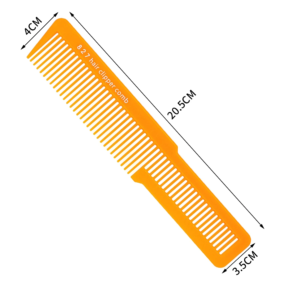 Мужская пластиковая парикмахерская расческа для стрижки волос, Мужская Расческа для стрижки, машинка для стрижки, Антистатическая парикмахерская расческа для стрижки волос, Парикмахерская 827