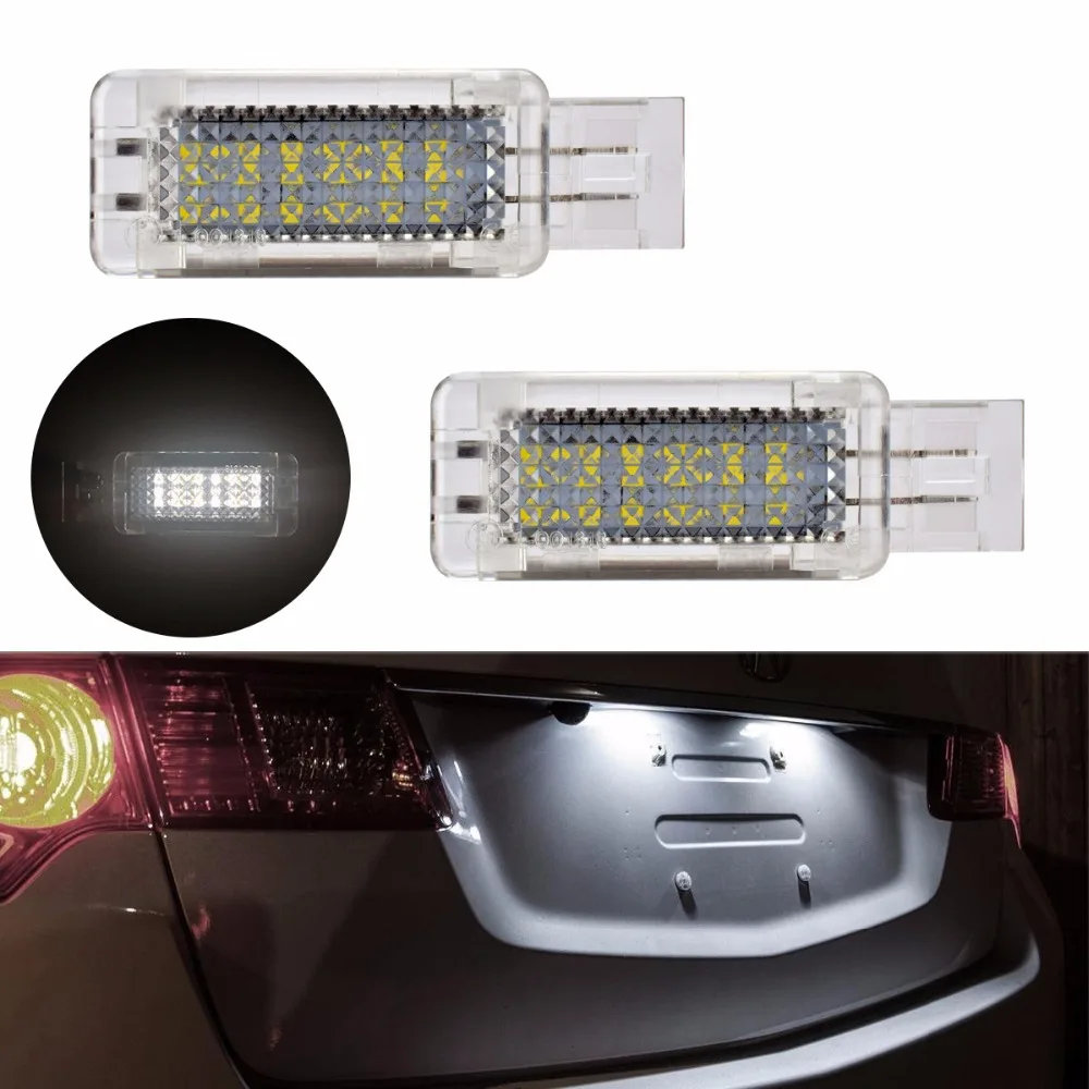 2 шт. 18 SMD светодиодный дверной светильник для Mercedes-Benz C-Class W203 4D 5D W240 CLK W209 SLK R171 SLR199