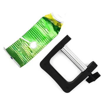 

Toothpaste Roller Metal Tooth Paste Squeezer Tube Squeezing Dispenser Bathroom Tool E2S