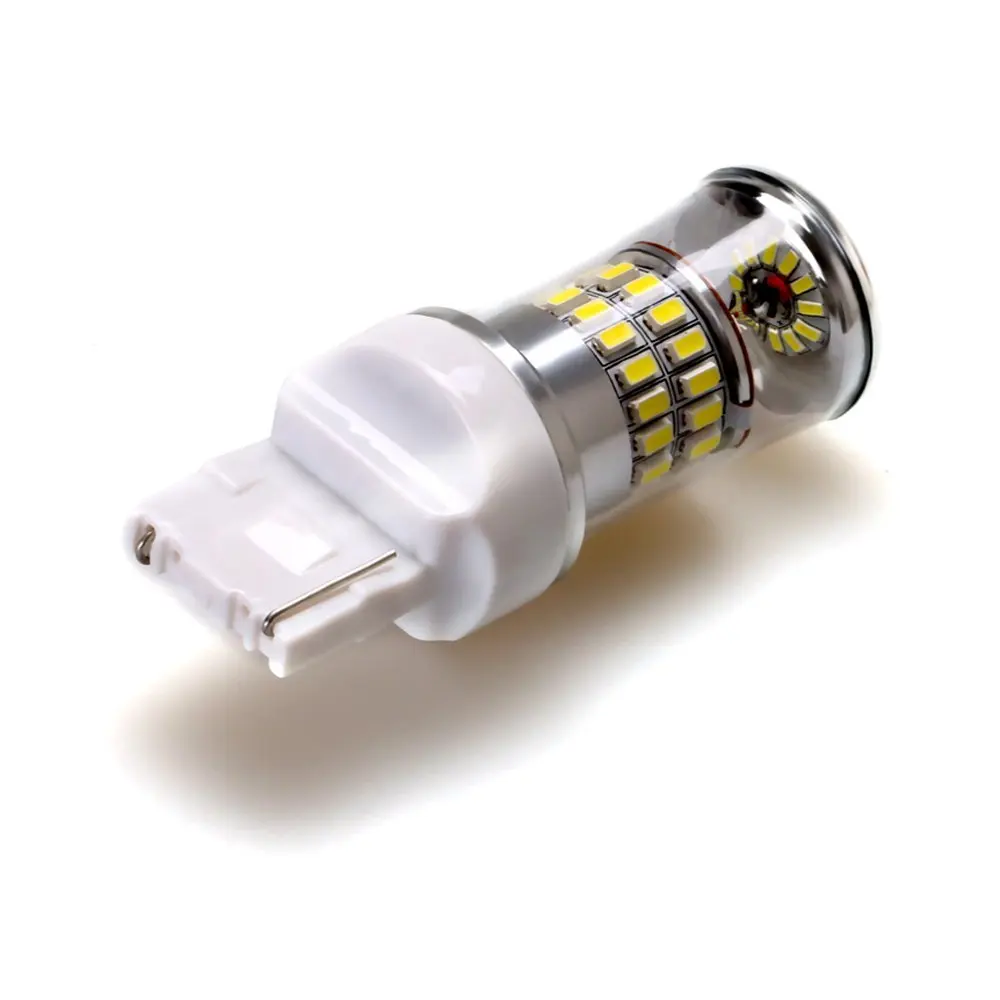 7443 W21W 12V 24V Blanc LED Ampoule de Voiture 48X3014SMD для Clignotant Feu tfde Freinage Lumissre Stationnement tfarrissre|led voiture|w21w