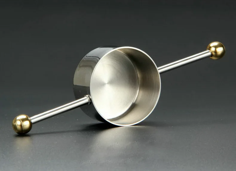 

round stalk whiskey wine 30ml volume measuring cup bar Jigger