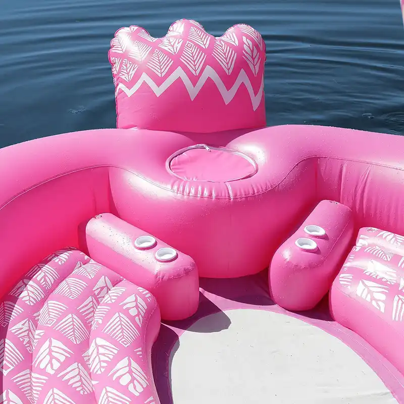 giant flamingo floatie