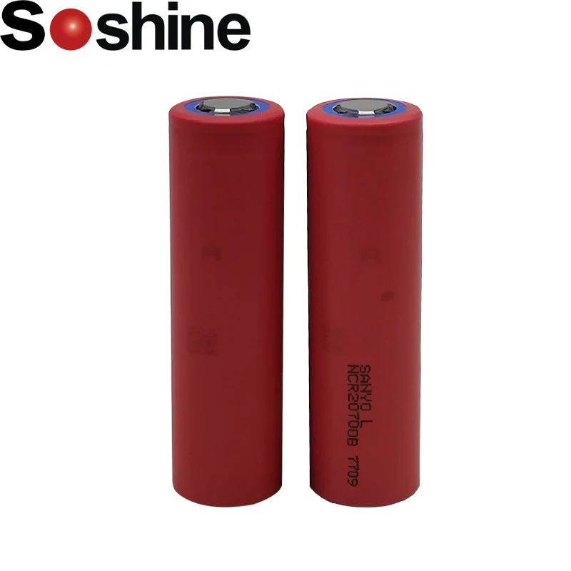 Soshine 18650 NCR20700B 4250mAh 3.7V Li-ion Rechargeable Battery with Safety Relief Valve for LED Flashlight / Bicycle Lamp Soshine 18650 NCR20700B 4250mAh 3.7V Li-ion Rechargeable Battery with Safety Relief Valve for LED Flashlight / Bicycle Lamp