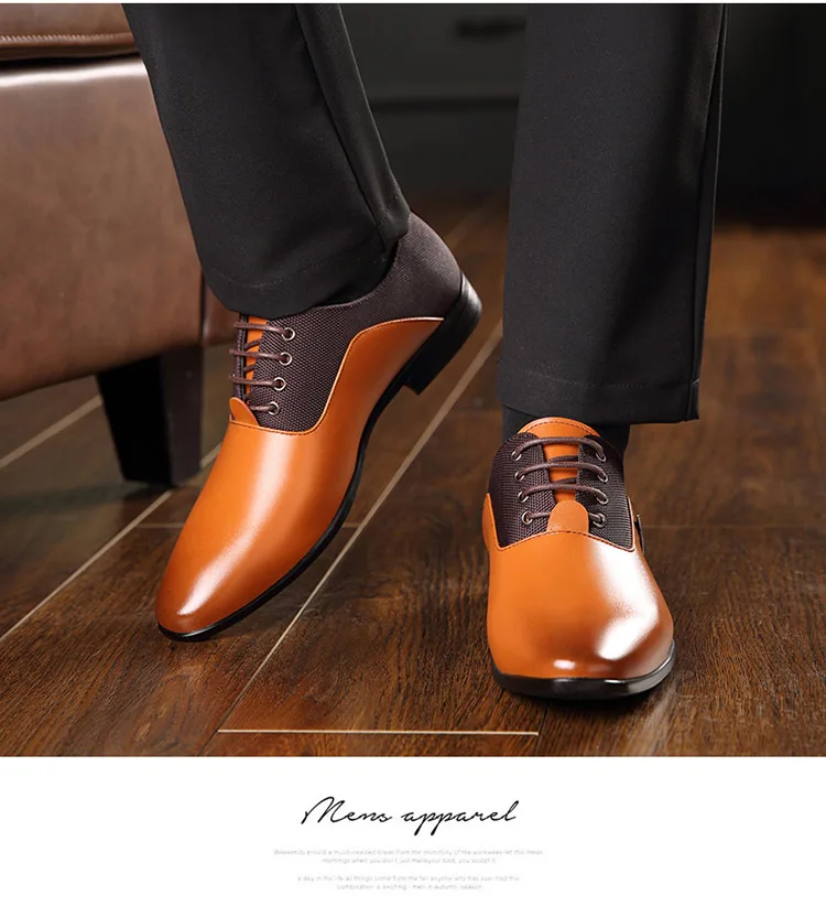 sapatos de negócios casuais oxford