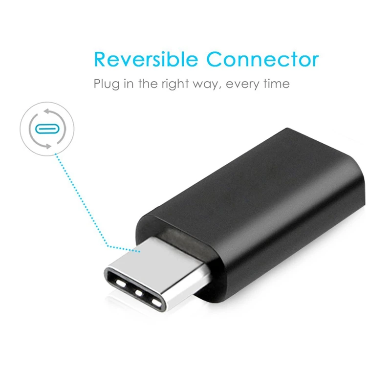 

USB 3.1 Type C Male to Micro USB Female Data Adapter Connector Converter