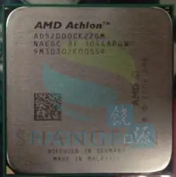 AMD Athlon X2 5200 ad5200 2.3 ГГц двухъядерный Процессор процессор ad5200ock22gm Socket AM3