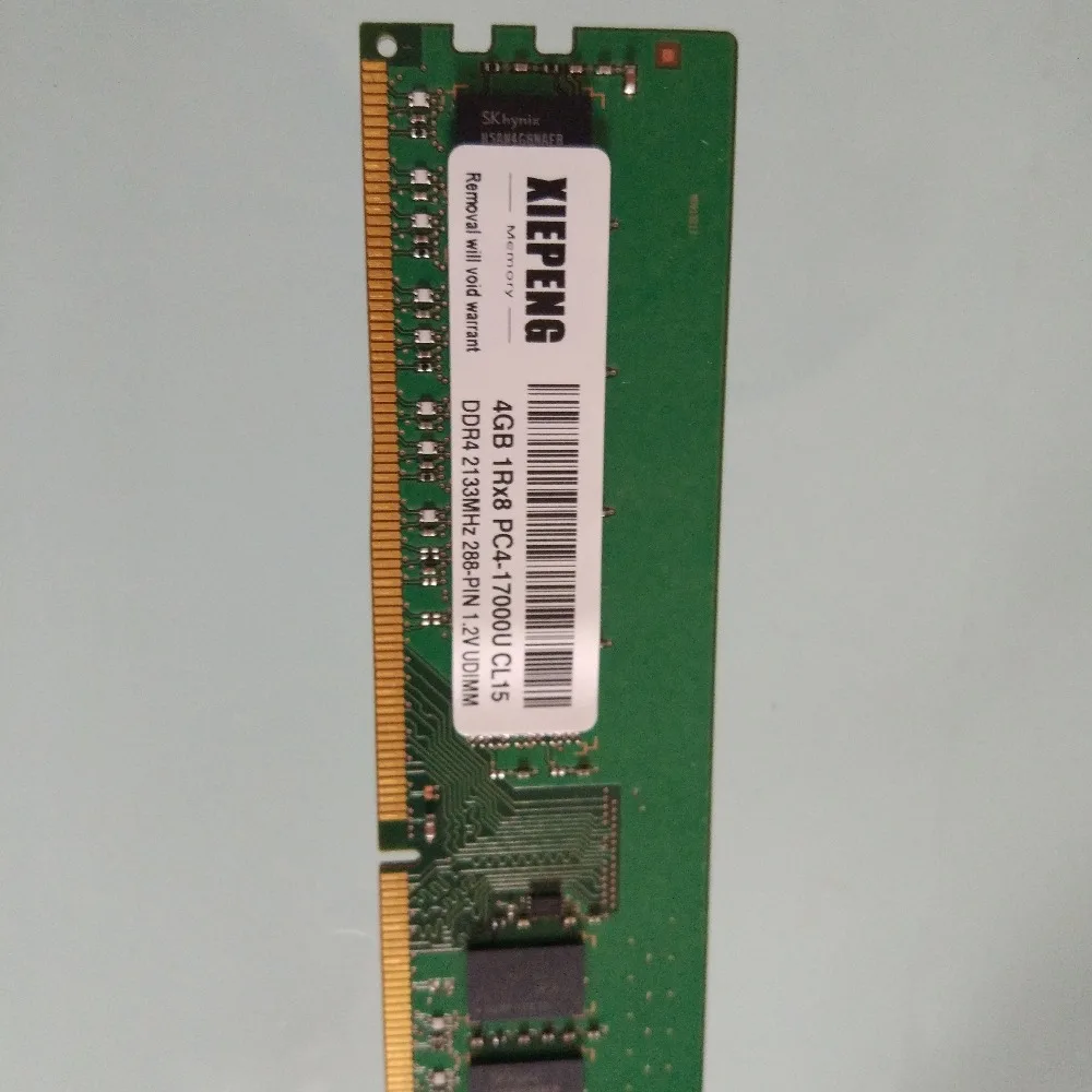 16 Гб DDR4 PC4-21300 2666 МГц Оперативная память 8 ГБ 2Rx8 PC4-17000U 2133 МГц 4 Гб PC4-19200 2400 МГц DIMM NON-ECC небуферизованный 288pin настольных памяти