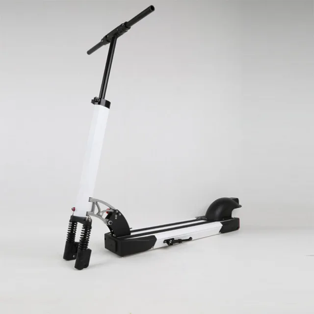 Electric scooter all Folding frame High Quality White Black frame 10