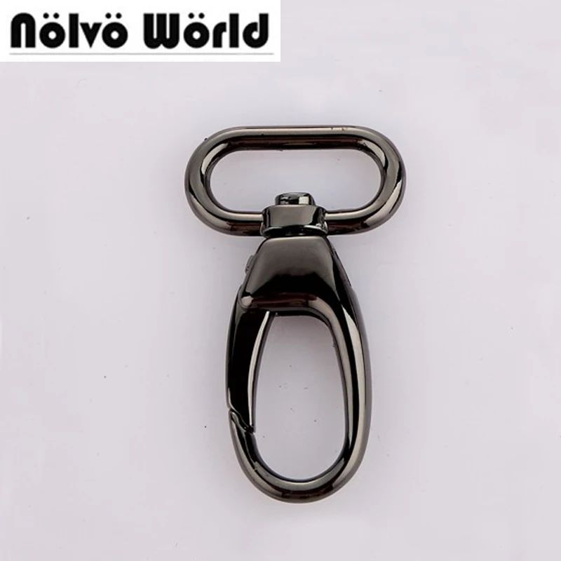 

50pcs 5 Colors 55*25mm 1 Inch gun metal trigger snap hook swivel clasp,Handbag Hook,Swivel Snap,Purse hook