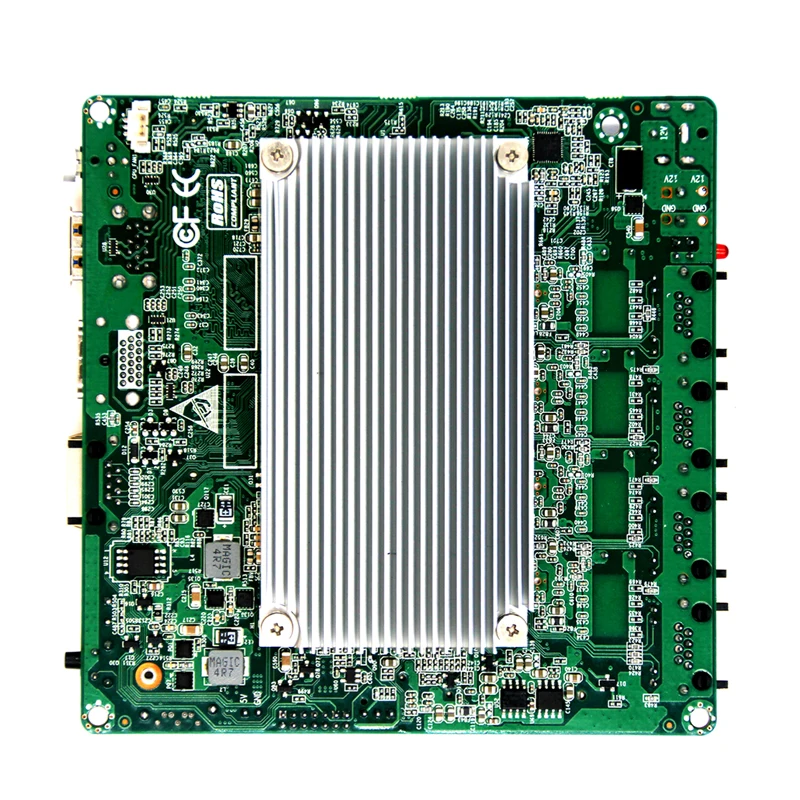 Нано 12*12 см ПК плата с E3845/J1900/J1800 RAM слот 4 * Lan порт 1 Mini PCIe USB2.0/1 USB3.0 Поддержка порта