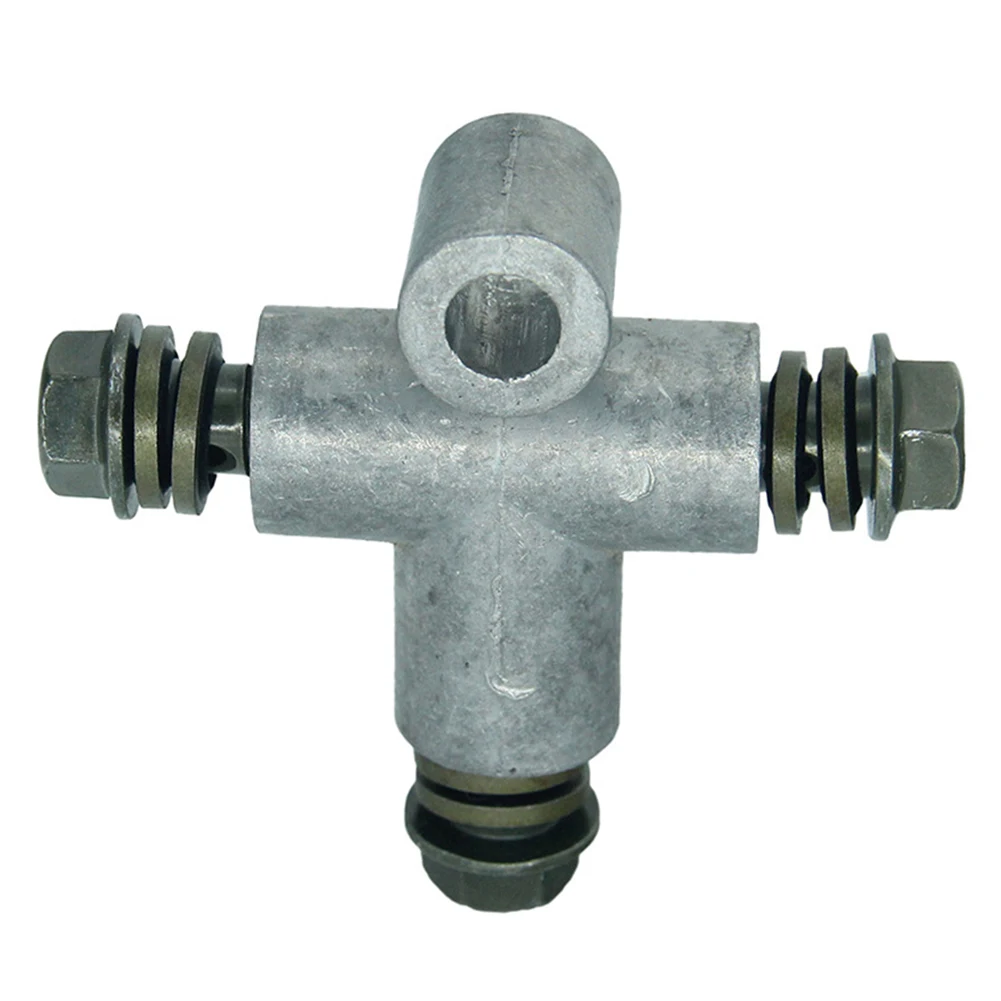 

3 Way Adapter Pipe Union Fit For Hydraulic Brake System Fitting Tee Connector With Short Nuts Motorcycle Hose Hydraulic Brake