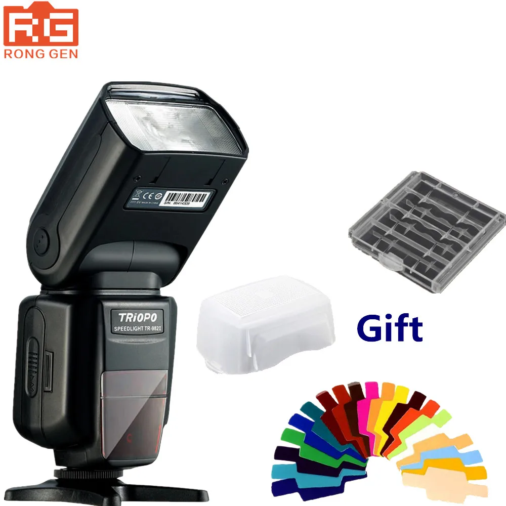 TR-982 II 1/8000 HSS мульти ЖК беспроводной мастер Slave Mode Вспышка Speedlite для Nikon DSLR камеры