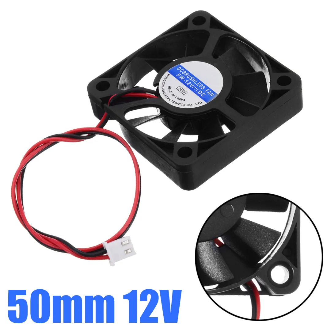 50x50x10mm 12V 2.5Pin 3Pin CPU Cooling Fan Heatsink For CPU Computer Case Fan CPU Cooler Radiator
