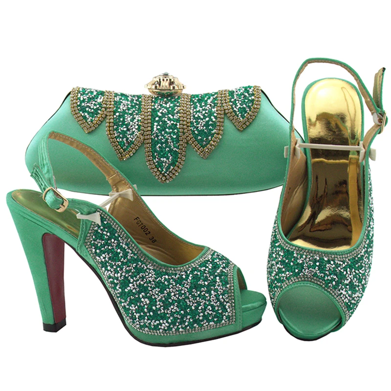 FGT002 BABY GREEN SIZE 38-42 HEEL 12CM 1.12KG 
