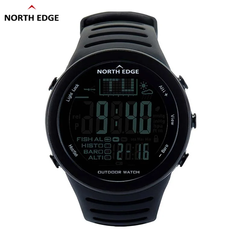 

NORTH EDGE Waterproof 50m Fishing Air Pressure Detection Smart Watch Professional Level Outdoor Sport Smart Watch Men Women