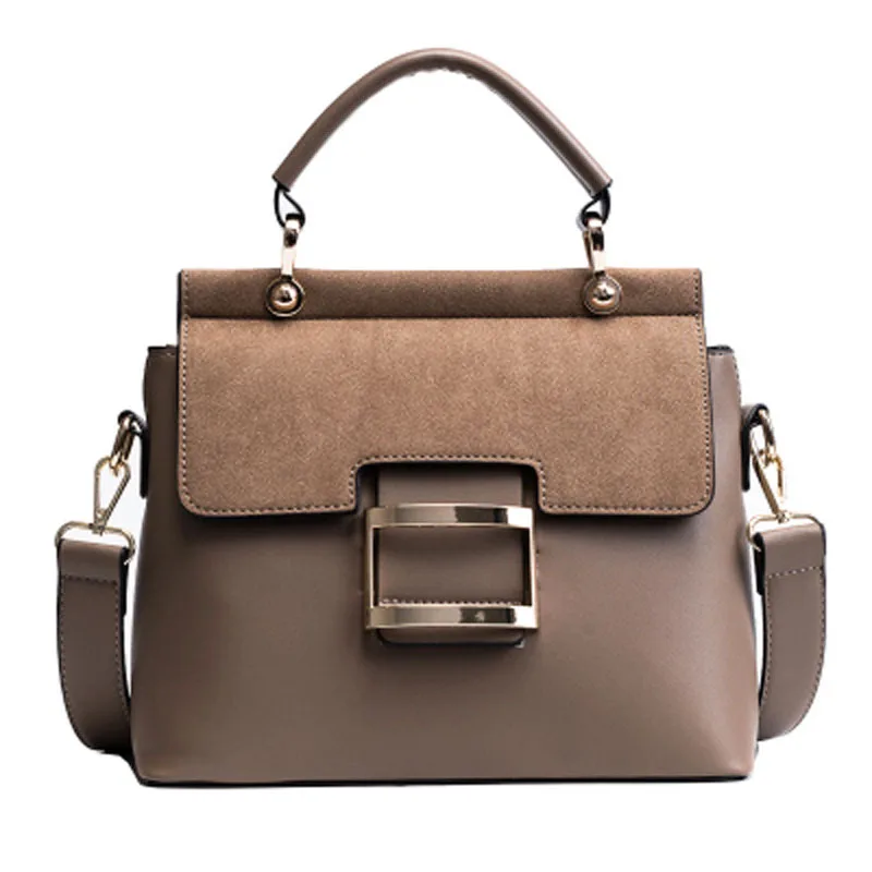 

BENVICHED Women Bag Vintage Shoulder Bags 2019 Buckle PU Leather Handbags Crossbody Bags For Women Famous Brand Spring Sac Femme