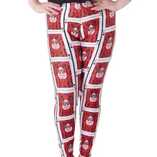 NEW 3631 sexy girl women Poker 8 of spade spider Wonderland 3D prints polyester elastic fitness