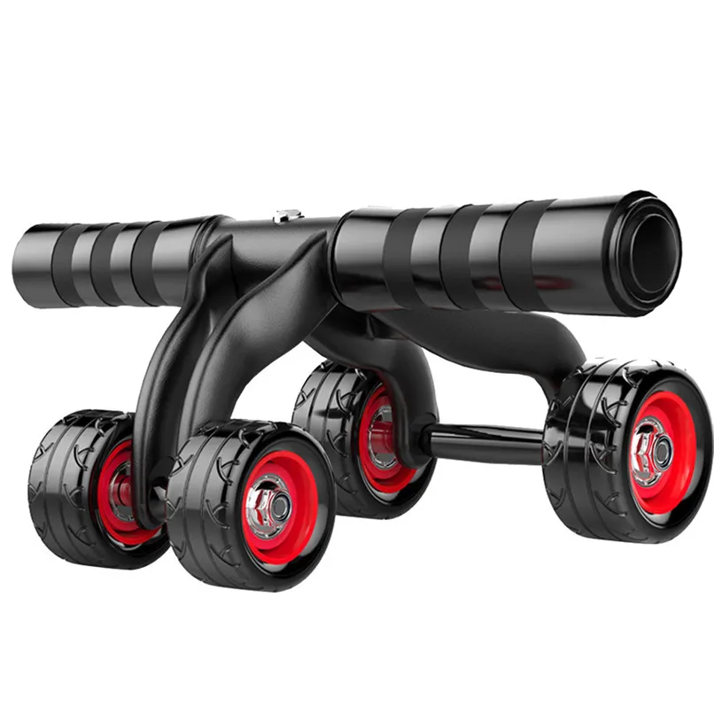 

Abdominal wheel abdominal device 4 Wheels Power Wheel Triple AB Abdominal Roller Abs Workout Fitness Training Equipment #2s12