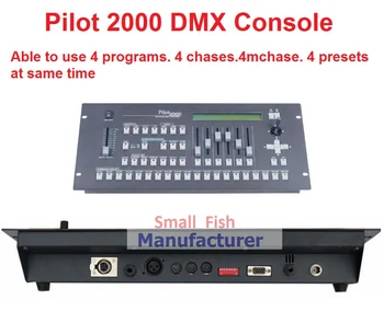 

Free Shipping Pilot 2000 DMX Console DMX512 Controller DMX Lighting Controller for 40pcs Computer Stage Lights Moving Head Light