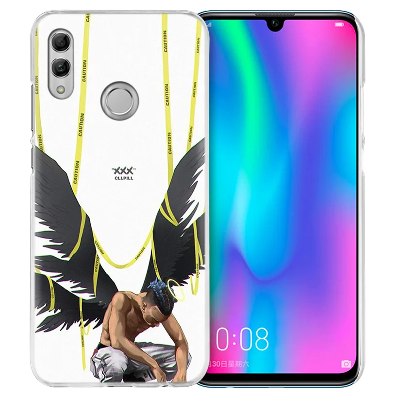 Чехол Rap Singer XXXTentacion для huawei Honor 8X Y9 9 10 Lite Play 8C 8S 8A Pro V20 20i 10i Y6 Y7 жесткий чехол для телефона из поликарбоната