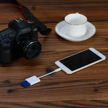 Для Lightning/SD TF кард-ридер адаптер кабель для iPhone комплект цифровой камеры OTG кабель передачи данных фото для iPad iPhone X 8
