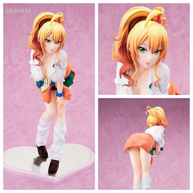 

20CM Anime Action Figure Game My First Girlfriend Is A GAL Yukana Yame Model PVC 1/7 Scale Brinquedos Kids Collectible Doll New
