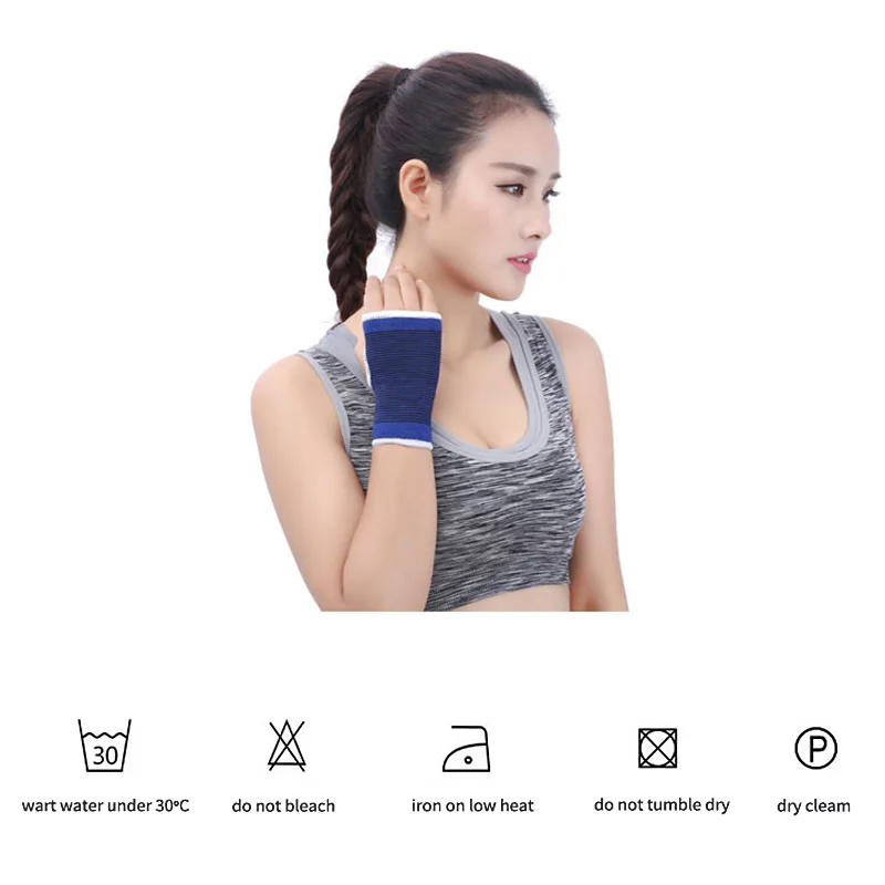 

New Arrival Palm Wrist Hand Support Glove Elastic Brace Sleeve Sports Bandage Gym Wrap SS