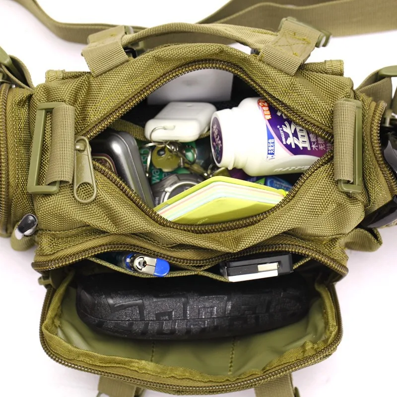 Мужская тактическая поясная сумка на плечо, сумка, военная, походная, Спортивная, многофункциональная сумка