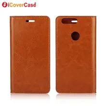 Phone Case for Huawei Honor 8 Cover Flip Genuine Leather Wallet Coque for Huawei Honor 8