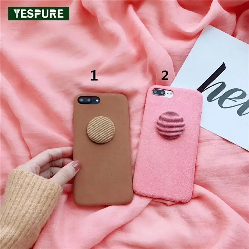 Yespure Wholesale Lovely Heart Design Fabric Handphone Case For Iphone X 8 8plus 7 7plus 6 6s 6plus Soft Capas Lovers Covers Case For Iphone Case Designercases Wholesale Aliexpress