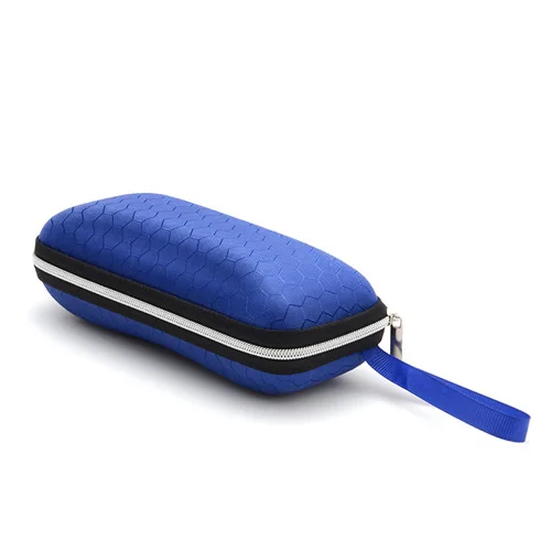 Новые многоцветные качественные товары для салона автомобиля Чехол для очков eva цветной футляр для солнцезащитных очков футляр для очков украшение для хранения автомобиля - Название цвета: Blue