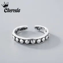 

Chereda Silver Adjustable Stacking Midi Ring Toe Knuckle Top Finger for Men Women