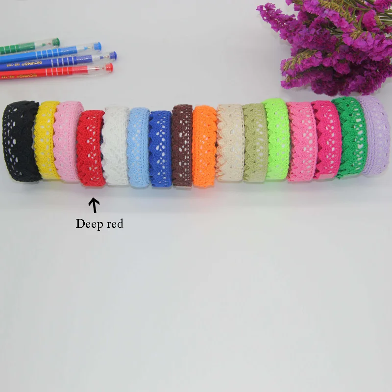 1 шт. кружевная лента украшения рулон конфетных цветов самоклеющиеся липкие бумажные маскирующие ленты DIY скрапбук
