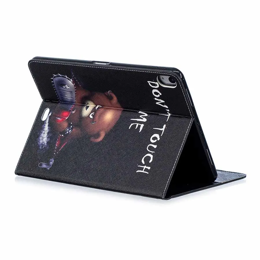 Case For iPad Pro 11 2018 Printed PU Leather Smart Cover Auto Sleep Wake Wallet Card Slot Flip Stand Case for iPad Pro 11 inch (32)