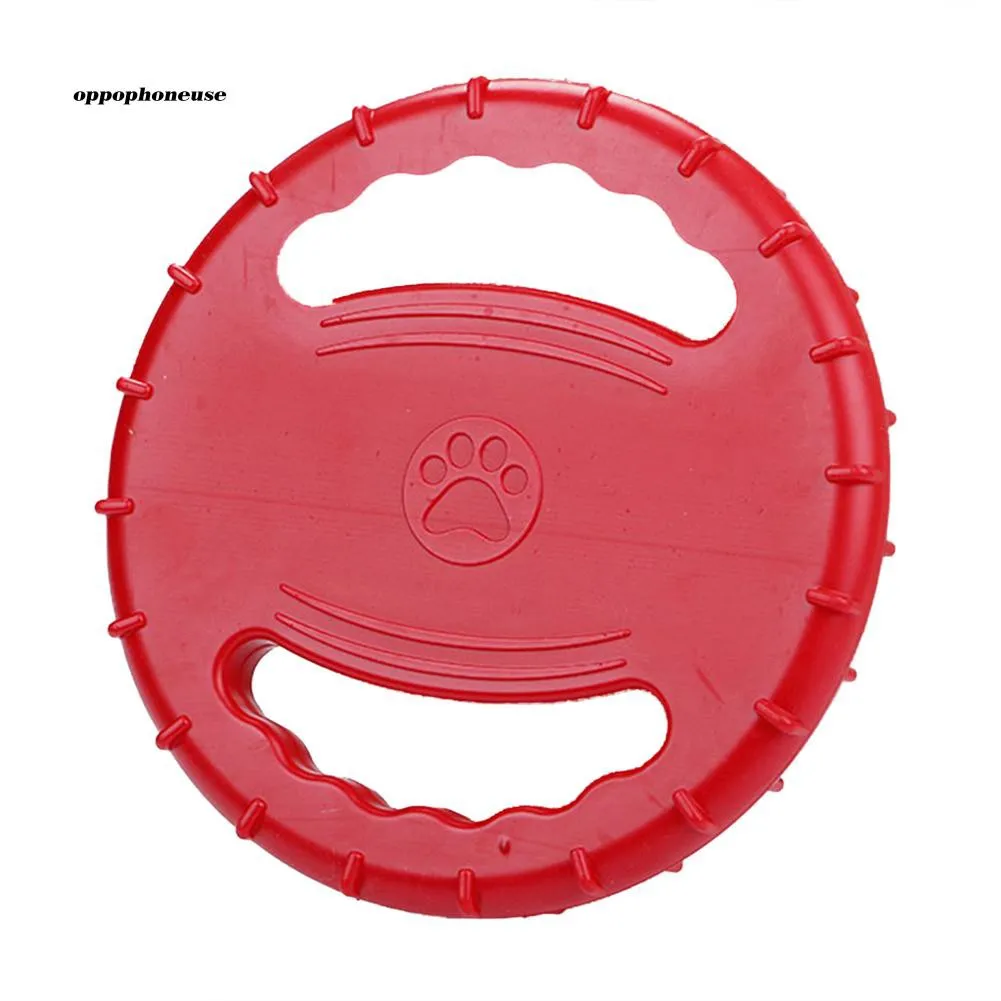 Летающий диск для собак устойчив к укусам на открытом воздухе Тренировочный Набор звуковых поплавков игрушка для домашних животных