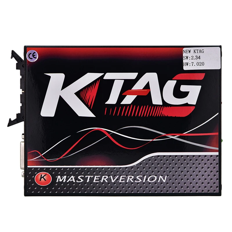 Без маркера KTAG OBD2 V7.020 V2.25 онлайн мастер ЕС красный ECM Титан 7 020 ECU чип Тюнинг