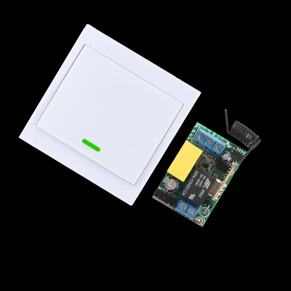 

25pcs Wireless Remote Control Switch Receiver Wall Panel Remote Transmitter Hall Bedroom Ceiling Lights Wall Lamps Wireless TX