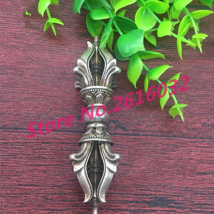 The-collection-of-silver-coated-bronze-Vajra-pestle-JiangMo-Nepal-Buddhist-Vajra-antique-old (1)