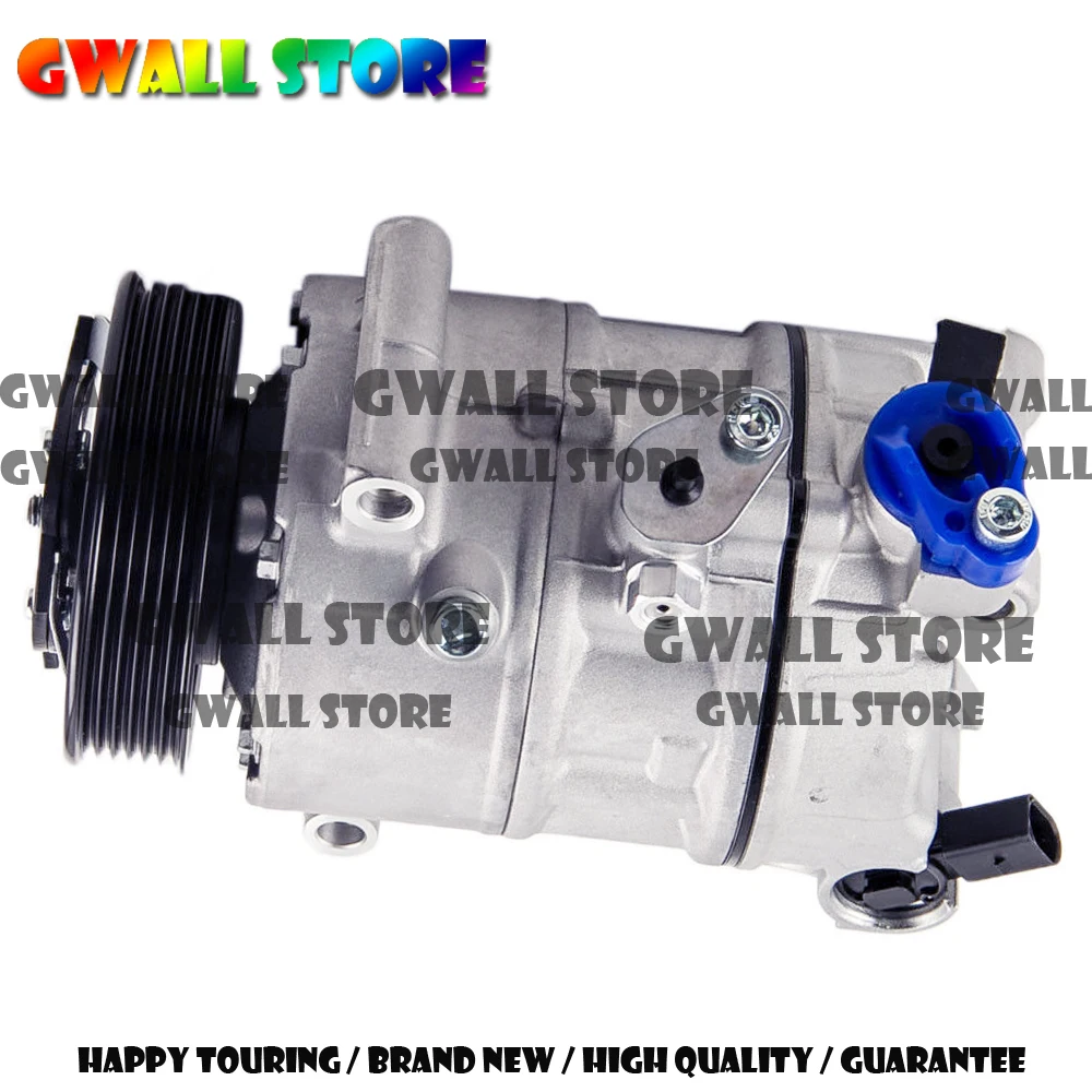 Air con Compressor For 2009 2015 Volkswagen Tiguan Passat 1.8 2.0 3.6L